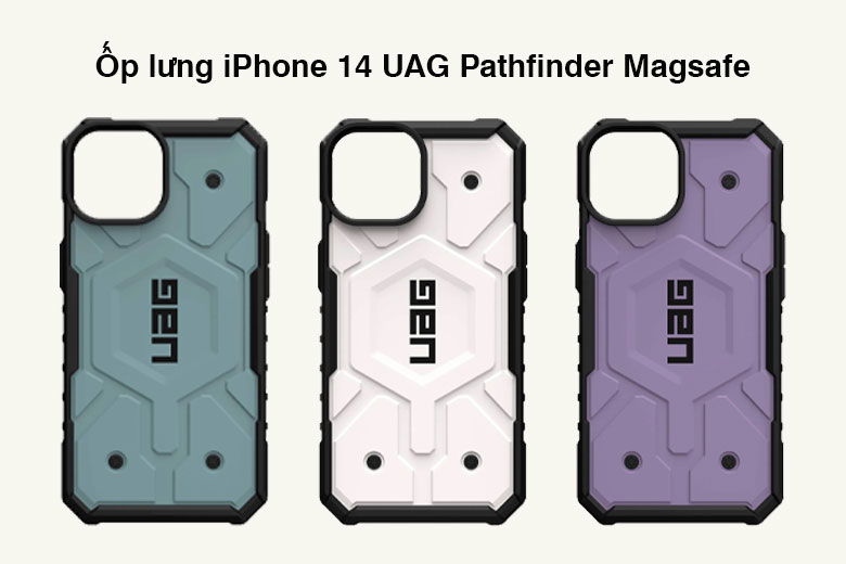 Ốp lưng iPhone 14 UAG Pathfinder Magsafe - Thiết kế mỏng nhẹ, tương thích với MagSafe