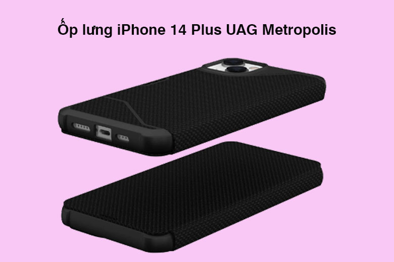 Ốp lưng iPhone 14 Plus UAG Metropolis - Thiết kế tiện lợi, bảo vệ bền bỉ