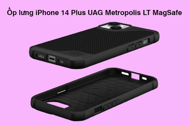 Ốp lưng iPhone 14 Plus UAG Metropolis LT MagSafe - Thiết kế dành cho những ai yêu thích sự đơn giản
