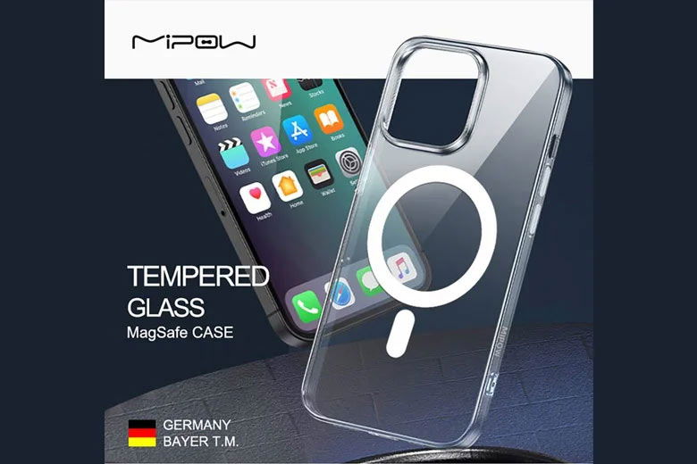 Ốp lưng iPhone 14 Pro Max Mipow MagSafe - Thiết kế mỏng nhẹ, bảo vệ an to&agrave;n