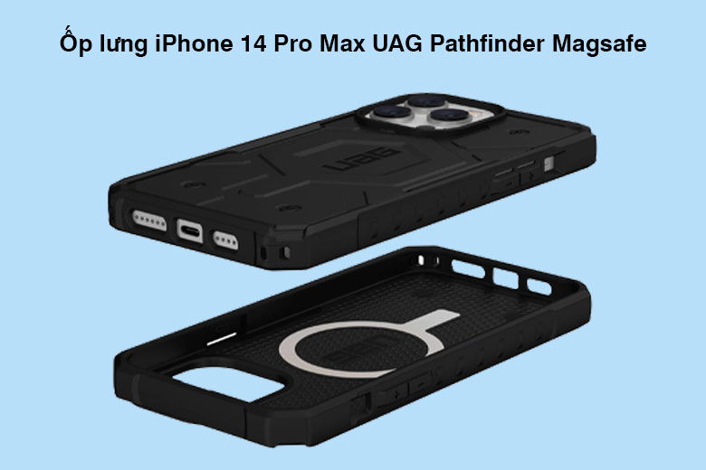 Ốp lưng iPhone 14 Pro Max UAG Pathfinder Magsafe - Chống sốc và rơi rớt ấn tượng