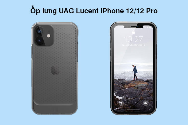 Ốp lưng UAG Lucent iPhone 12/12 Pro - Thiết kế thời thượng, bảo vệ an toàn cho iPhone