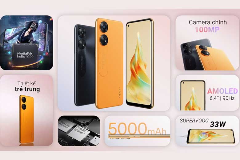 OPPO RENO8 T 256GB - Camera cho phép sáng tạo bứt phá