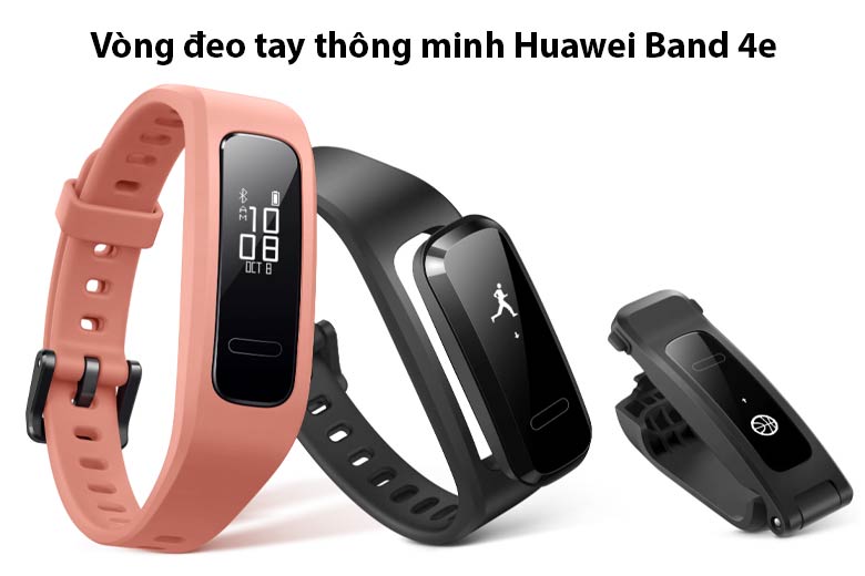 Huawei Band 4e - Thiết kế độc đáo, nhỏ gọn với đa dạng chế độ luyện tập