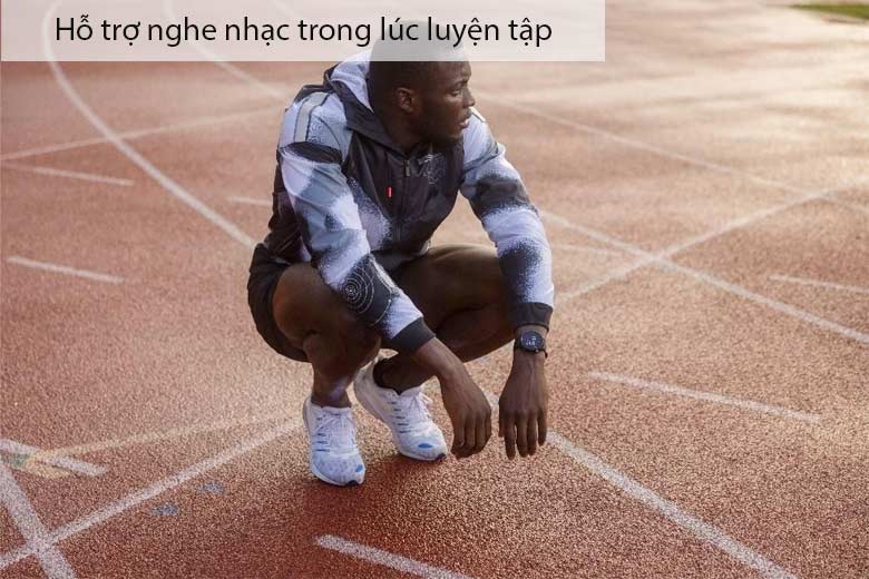 Hỗ trợ nghe nhạc trong lúc luyện tập