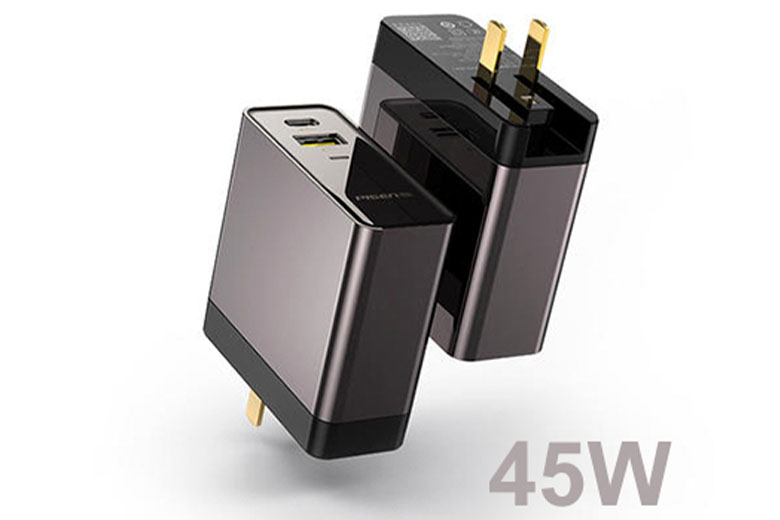 Củ sạc PISEN Pro Quick USB Wall 45W - Sạc nhanh trong nháy mắt