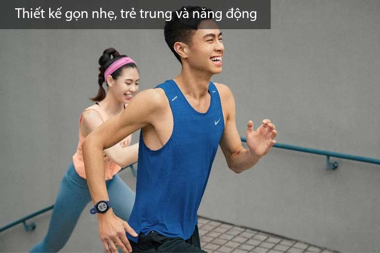 Thiết kế gọn nhẹ, trẻ trung và năng động