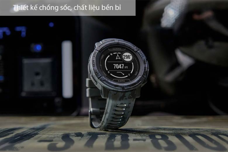 Thiết kế chống sốc, chất liệu bền bỉ