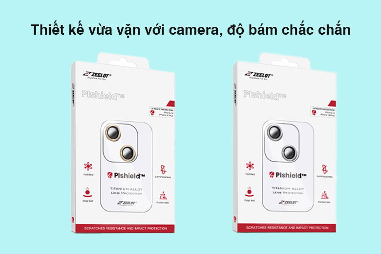 Thiết kế vừa vặn với camera, độ bám chắc chắn