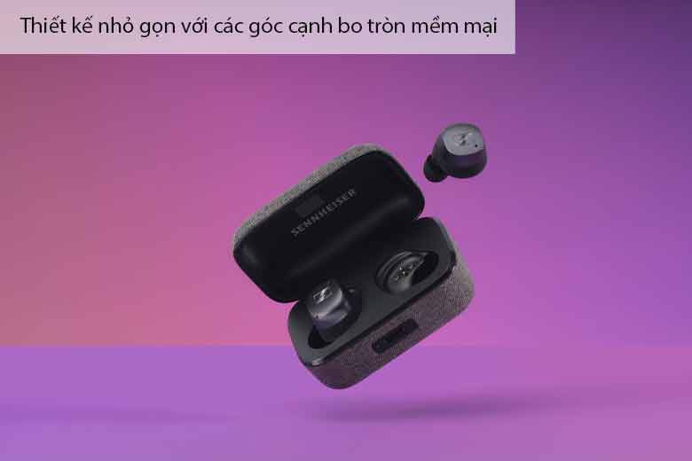 Thiết kế nhỏ gọn với các góc cạnh bo tròn mềm mại