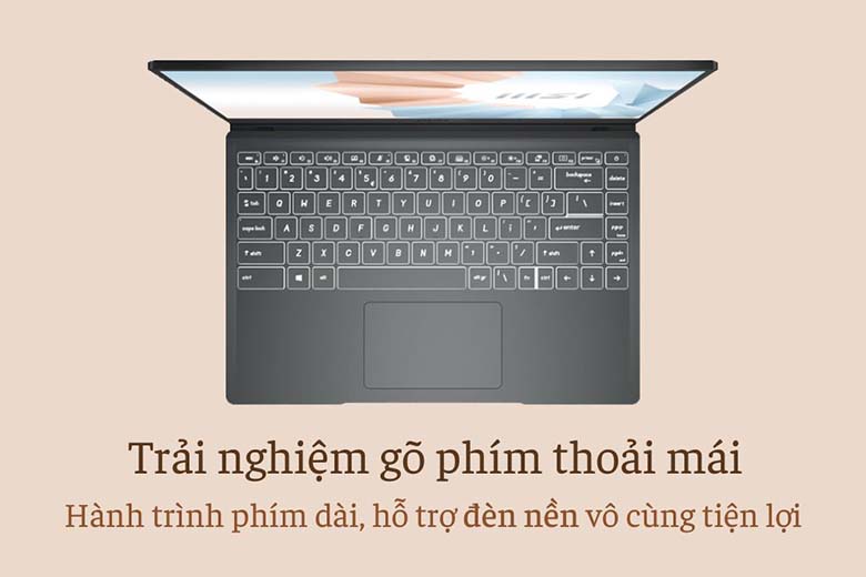 Bàn phím laptop MSI Modern 14 B5M 204VN