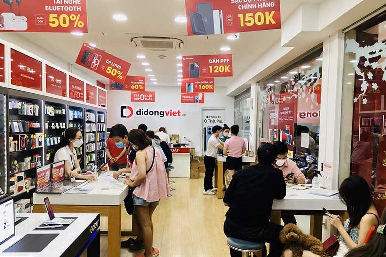 mua Điện thoại gập chính hãng tại Di Động Việt