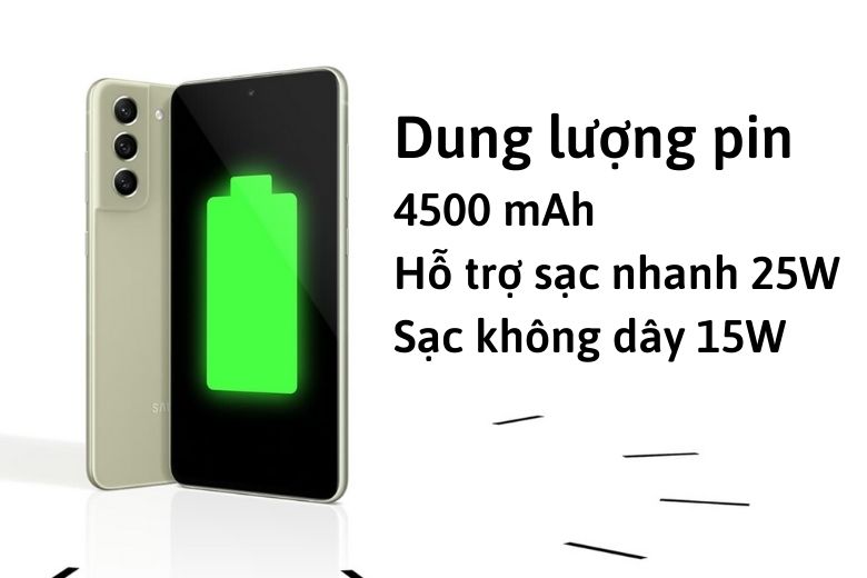 Dung lượng pin ấn tượng