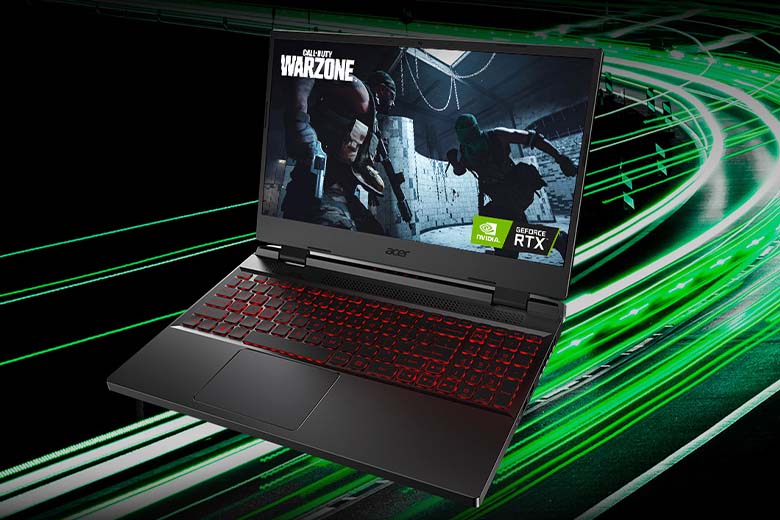 Trải nghiệm hình ảnh sắc nét, mượt mà với màn hình 15.6 inch 144Hz