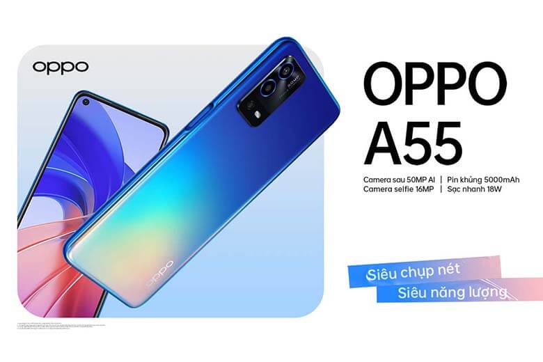 Ngoại hình OPPO A55