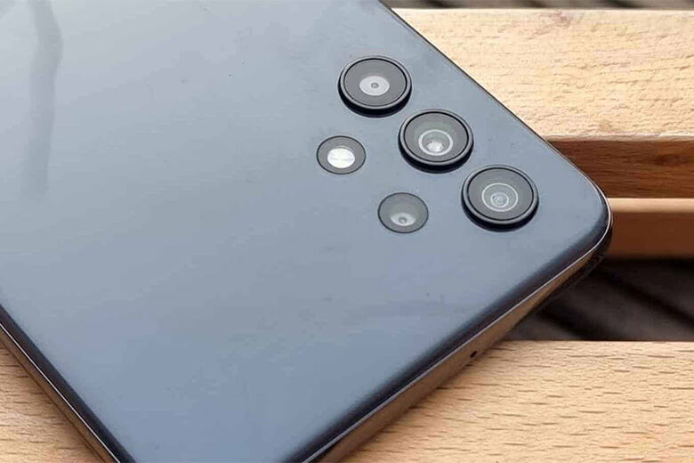Camera 16MP trên Galaxy A22