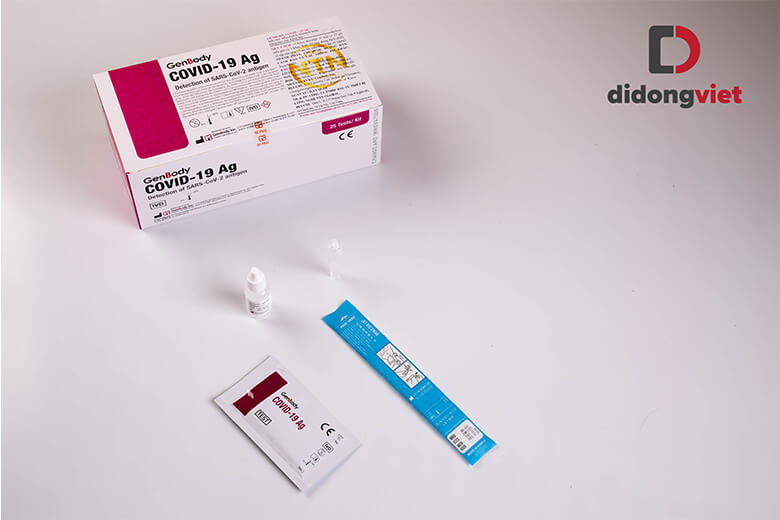 Cơ chế hoạt động của dụng cụ test nhanh GenBody COVID-19 Ag