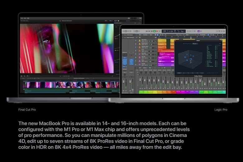 Bàn phím và loa của Macbook Pro 16-inch 2021 M1 Pro 512GB có gì đặc biệt?