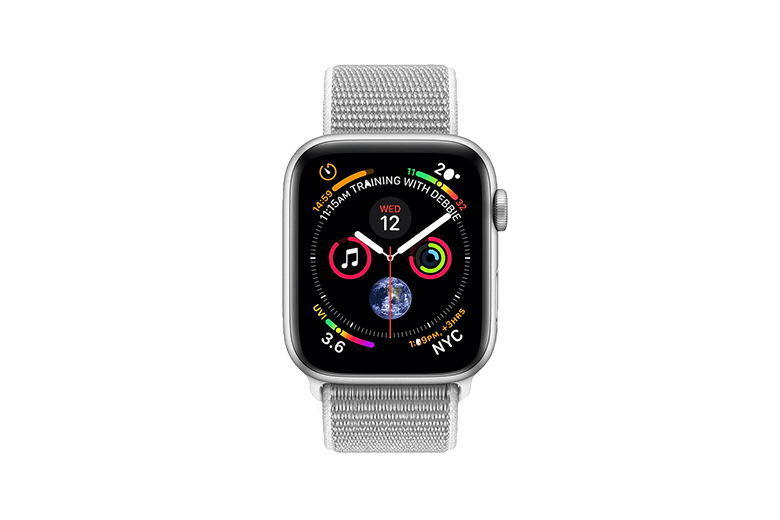Apple Watch Series 6 40mm (4G) viền nhôm bạc - Dây thép chính hãng (Full VAT)