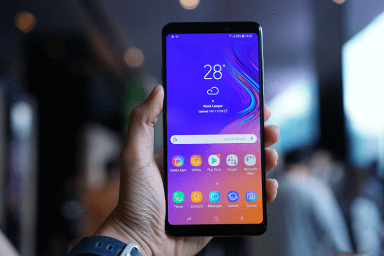 Đánh giá màn hình Samsung Galaxy A9 (2018)