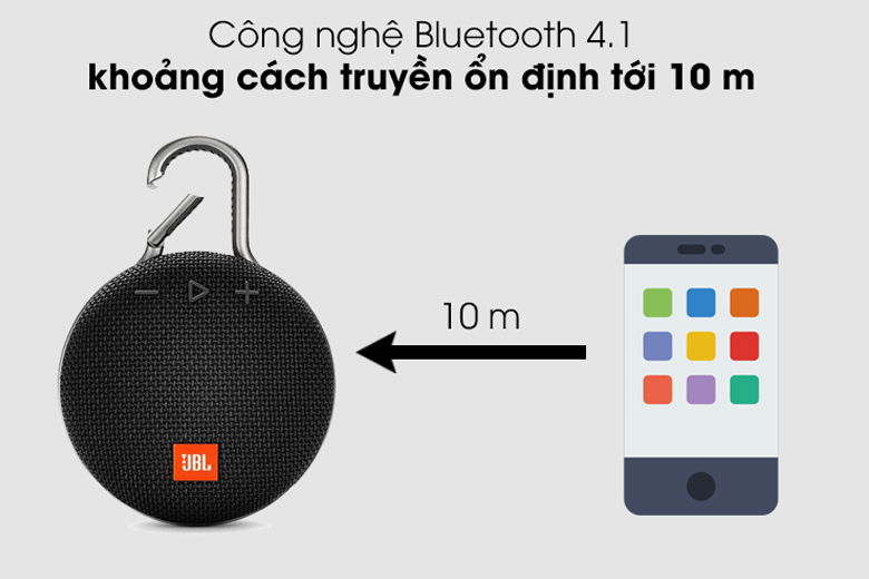 Loa di động Bluetooth JBL Clip 3
