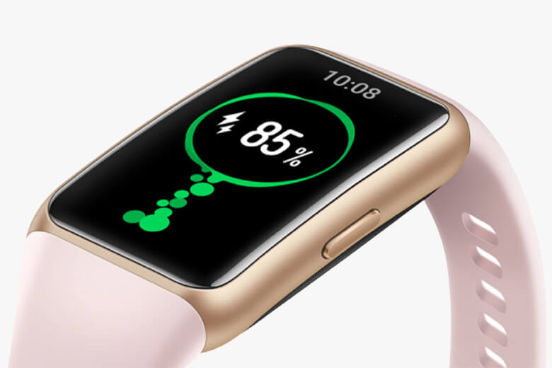 Màn hình cảm ứng kích thước lớn, hình ảnh rõ nét trên Vòng đeo tay thông minh Huawei Band 6