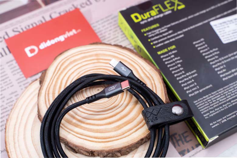 Dây cáp sạc Innostyle Duraflex USB-C to lightning 1.5m có nhiều tính năng vượt trội