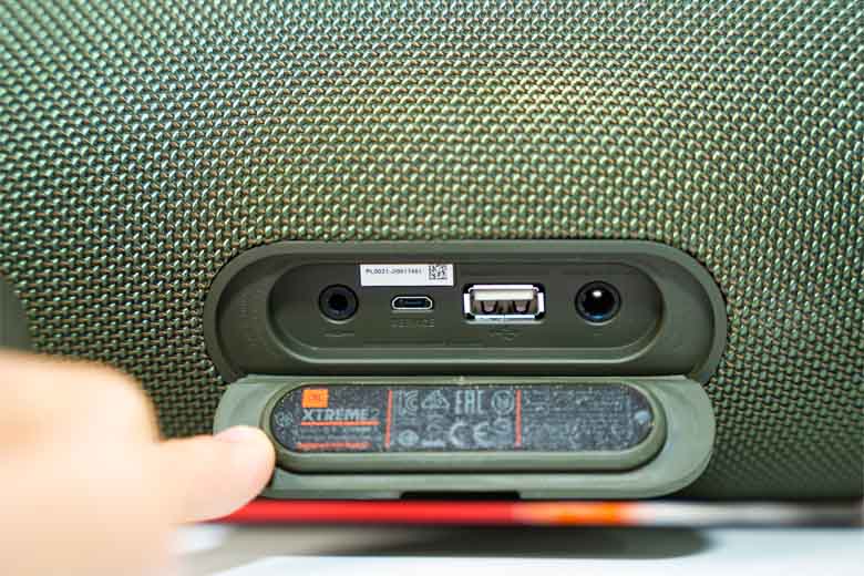 Có cổng USB chống nước hiệu quả