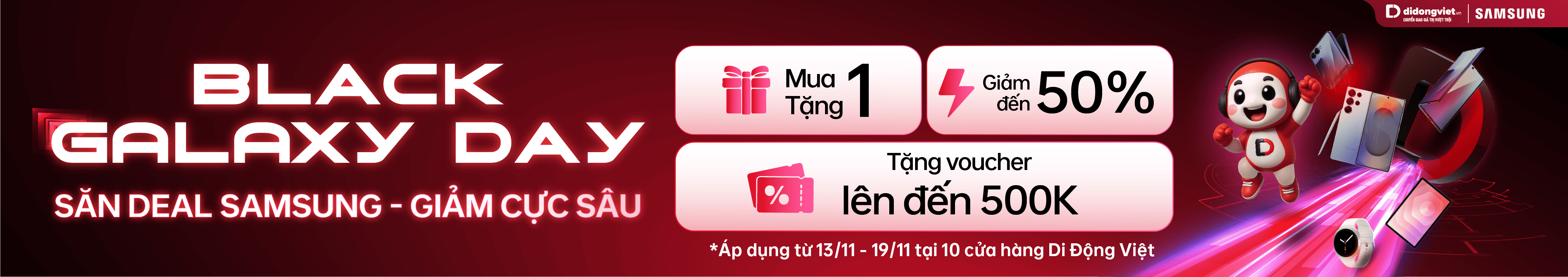 Đại Hội Samsung Sale Lớn Nhất Tháng, Giá Giảm Sâu Ở Di Động Việt