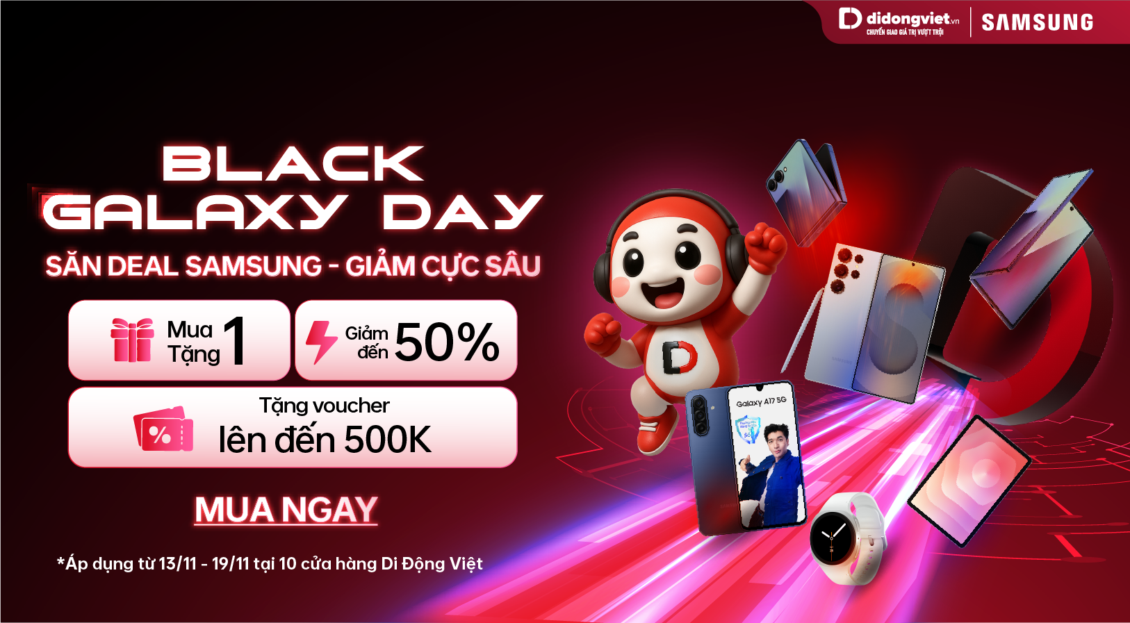 Đại Hội Samsung Sale Lớn Nhất Tháng, Giá Giảm Sâu Ở Di Động Việt