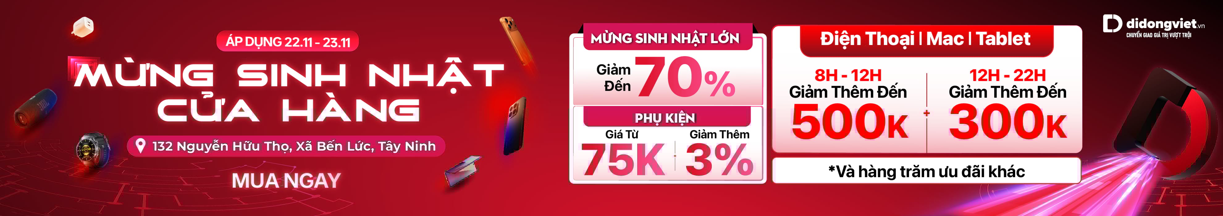 Sinh Nhật Cửa Hàng 132 Nguyễn Hữu Thọ