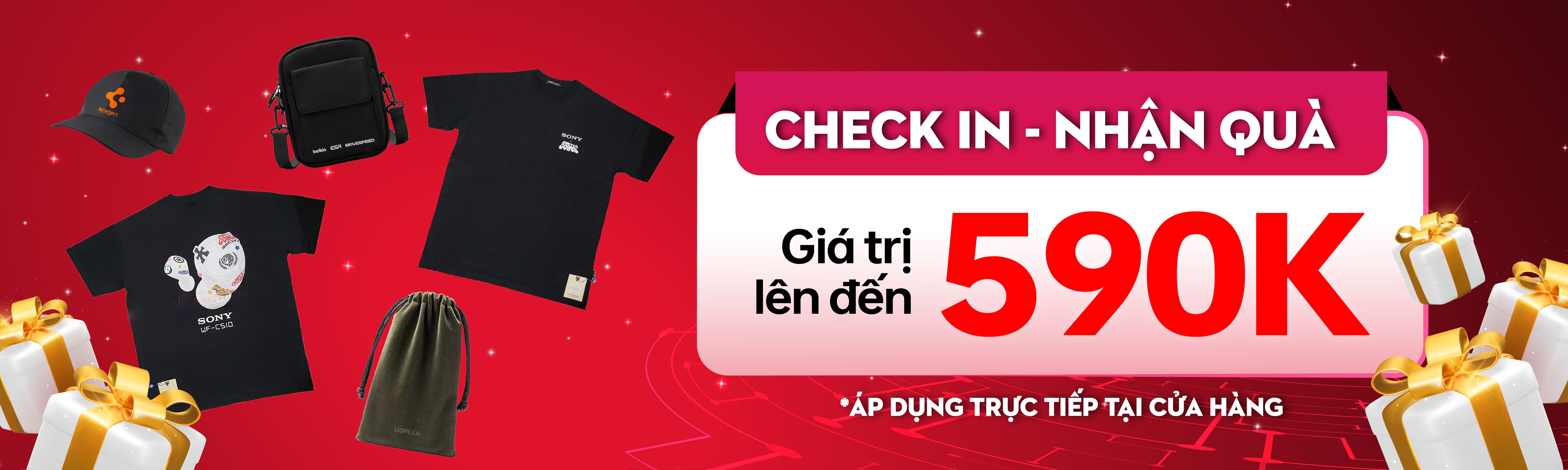 CHECK IN NHẬN QUÀ