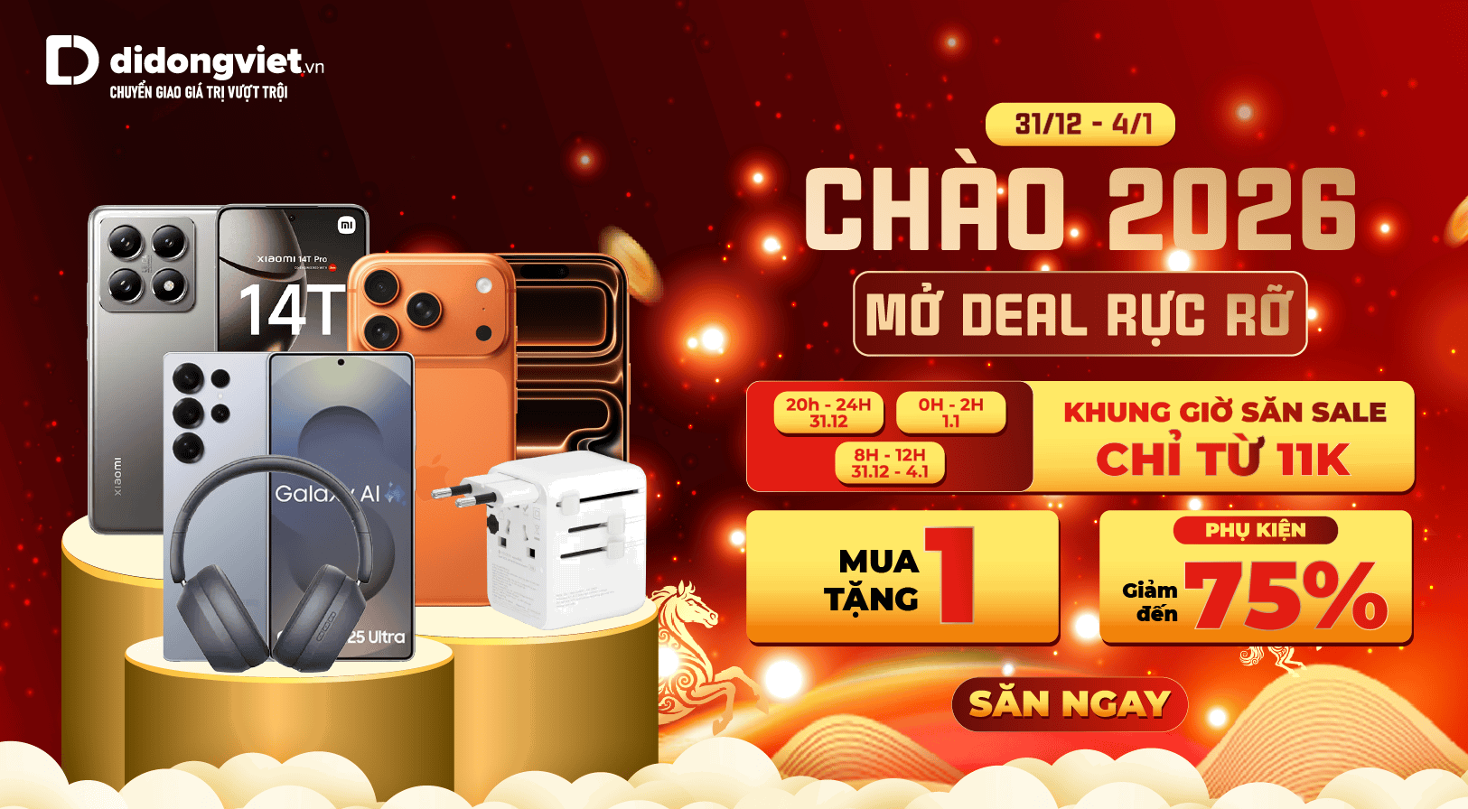 CHÀO 2026 - MỞ DEAL RỰC RỠ