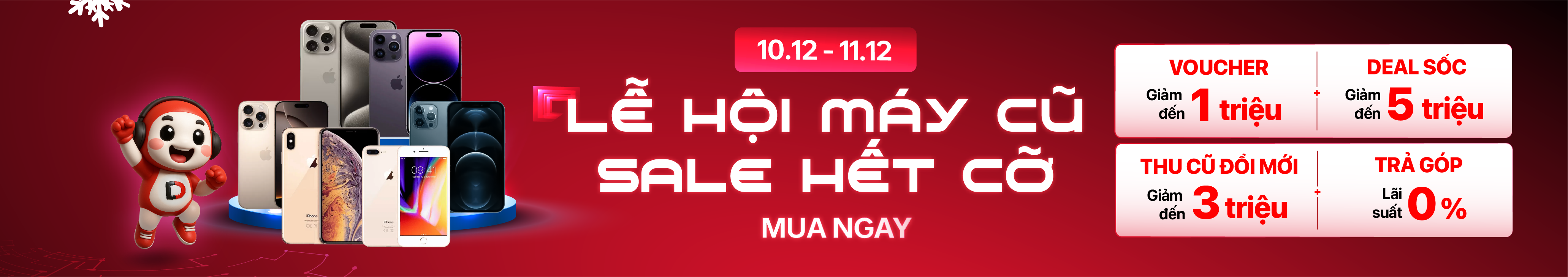 Lễ Hội Máy Cũ Rinh Ngay Deal Vàng - Giảm Giá Cực Sâu