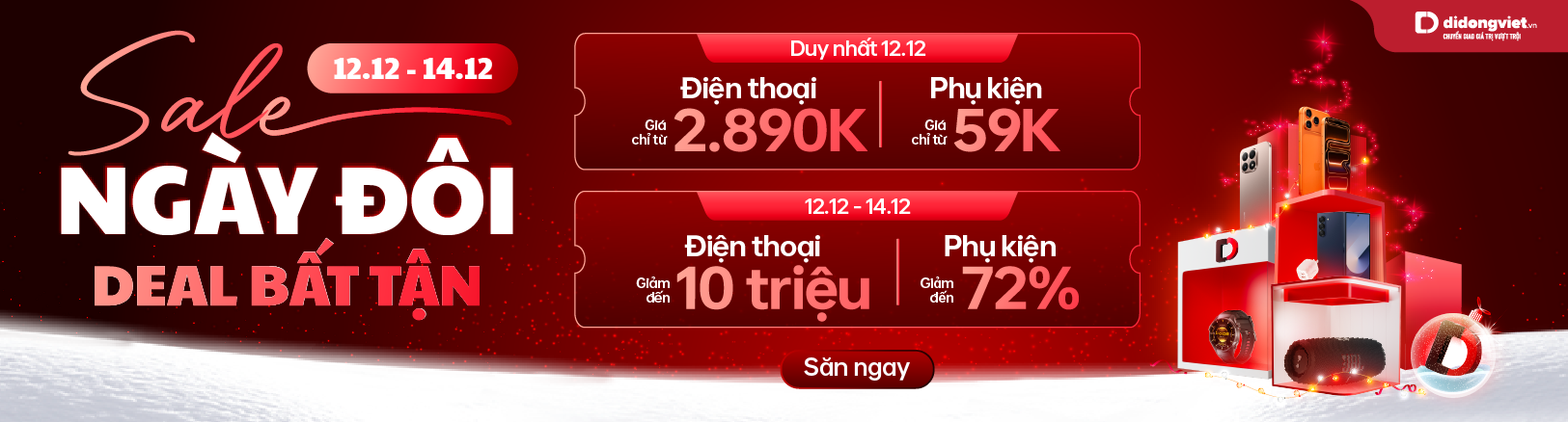 SALE NGÀY ĐÔI 12.12
