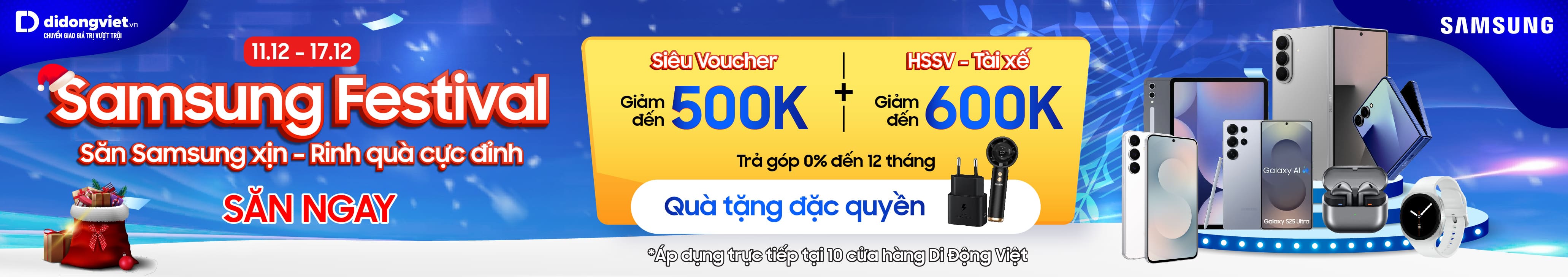 Đại Hội Samsung Sale Lớn Nhất Tháng, Giá Giảm Sâu Ở Di Động Việt