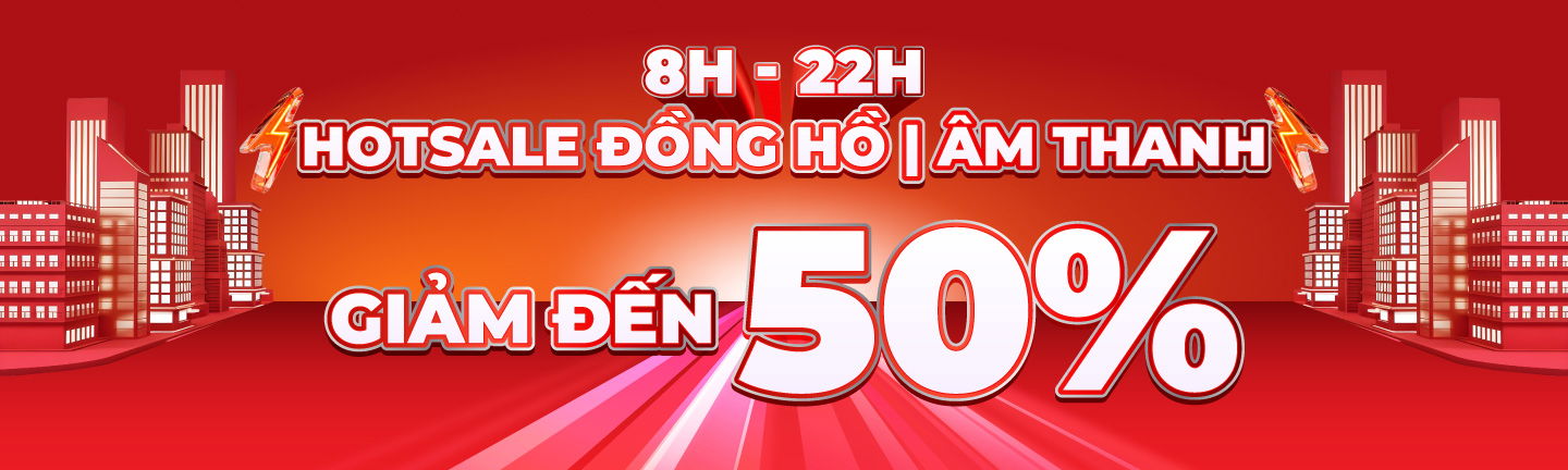 ĐỒNG HỒ | ÂM THANH GIẢM ĐẾN 50%