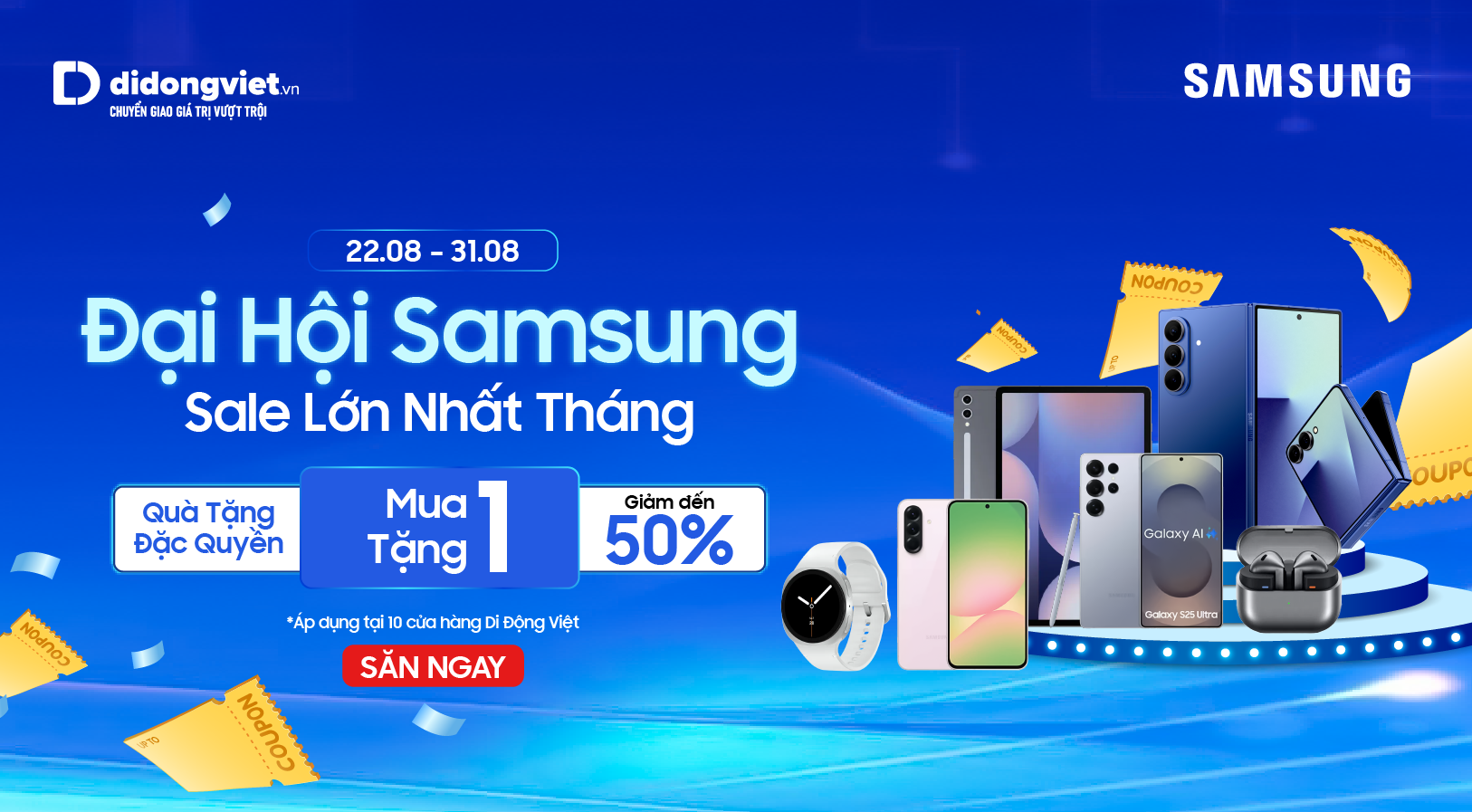 Đại Hội Samsung Sale Lớn Nhất Tháng