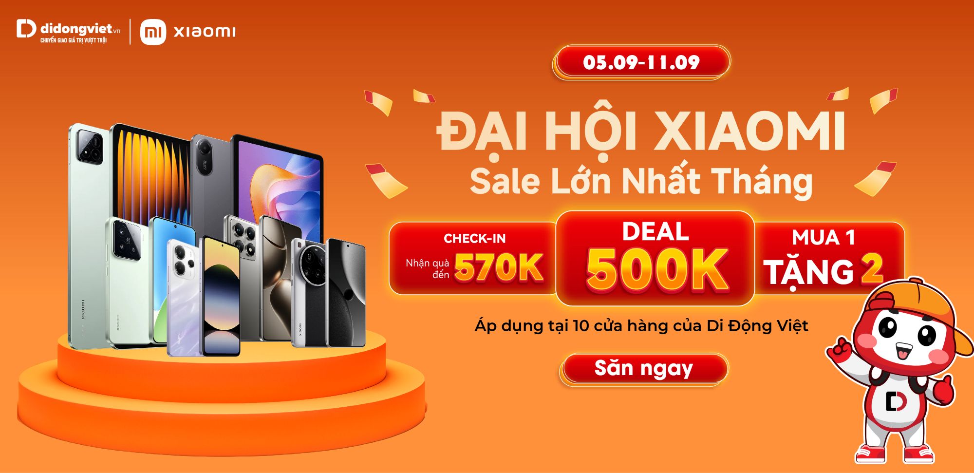 Đại Hội Xiaomi Sale Lớn Nhất Tháng