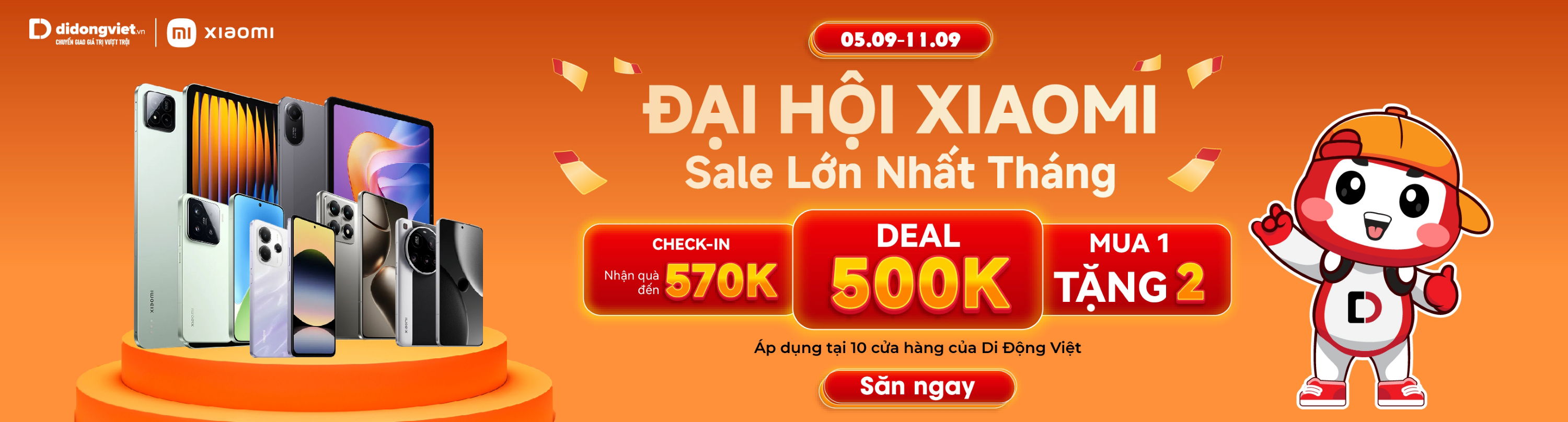 Đại Hội Xiaomi Sale Lớn Nhất Tháng