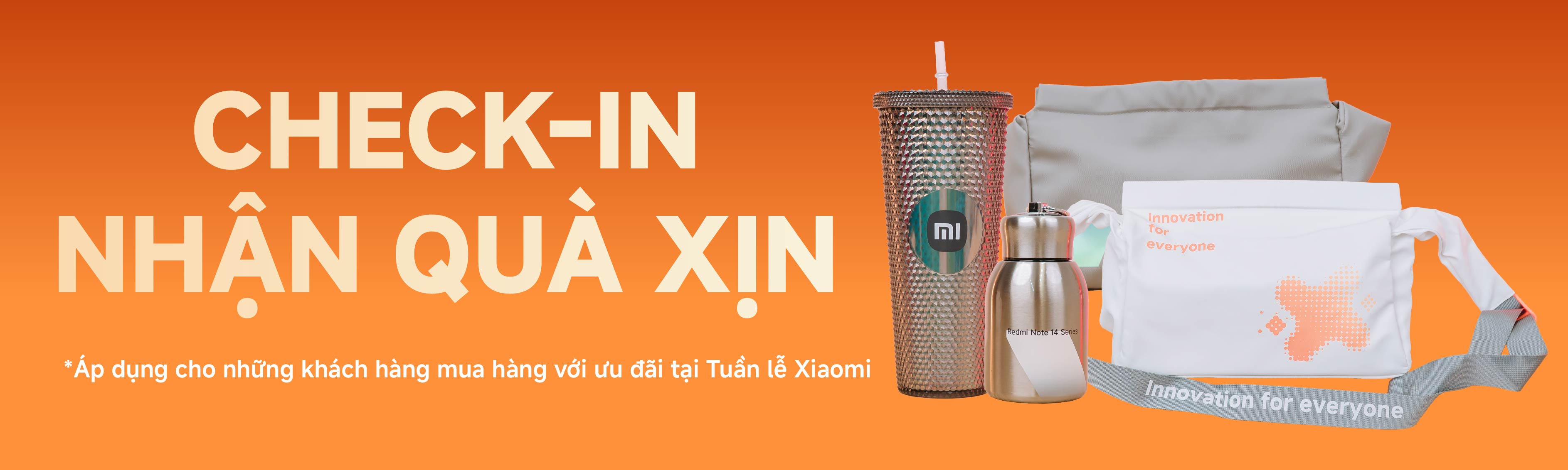 Mua hàng Check-in Nhận quà