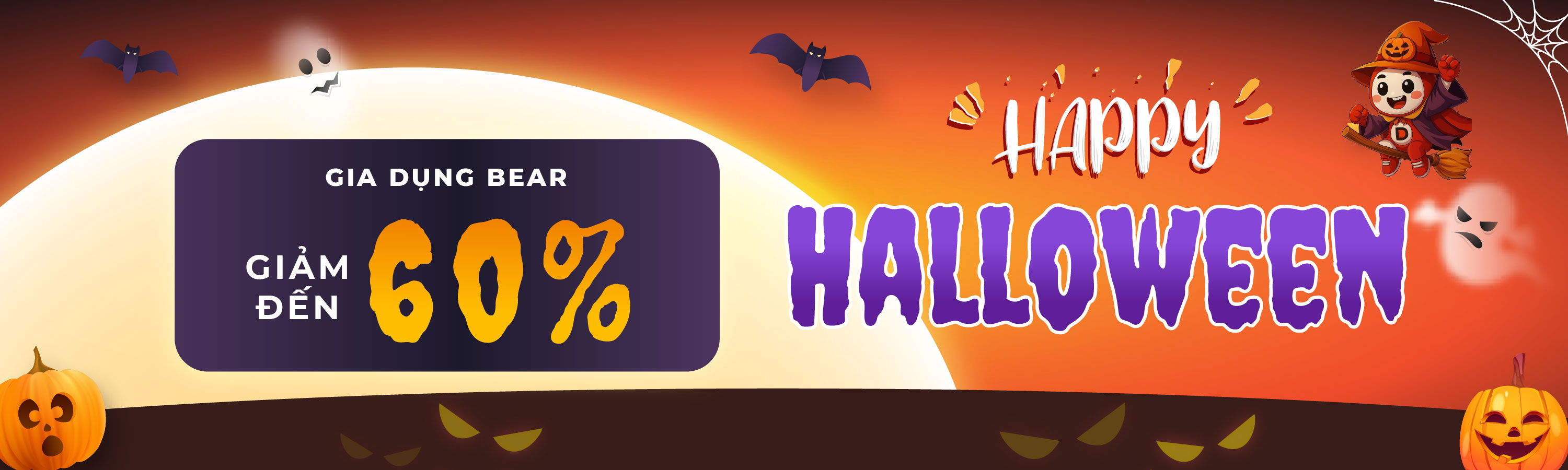 Gia dụng Bear giảm đến 60%