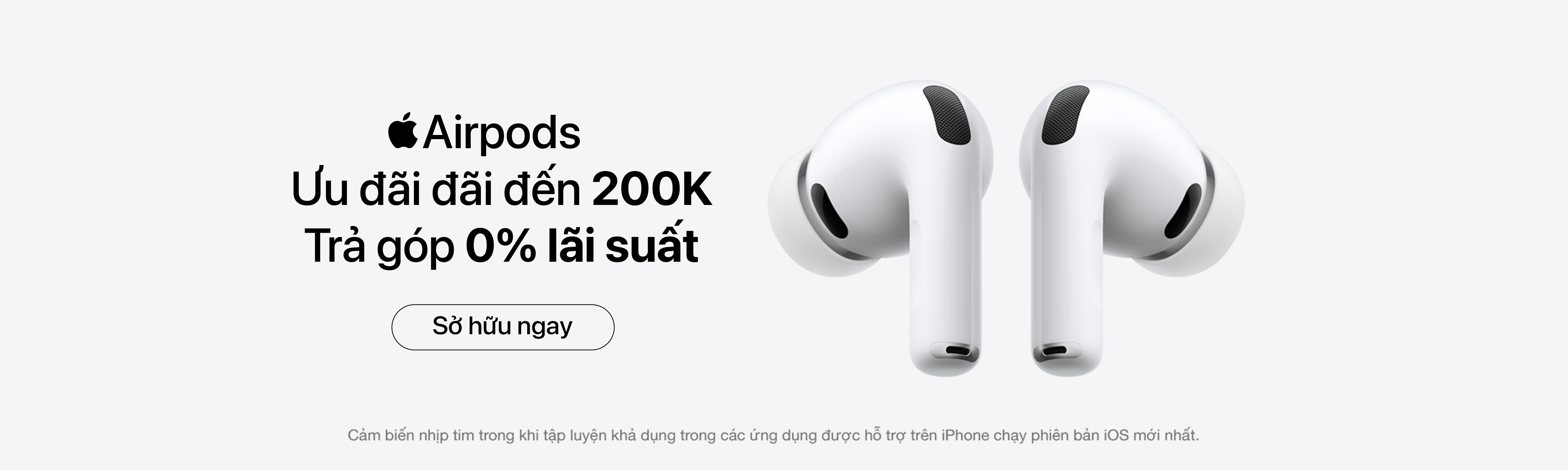 AirPods giảm thêm đến 200K