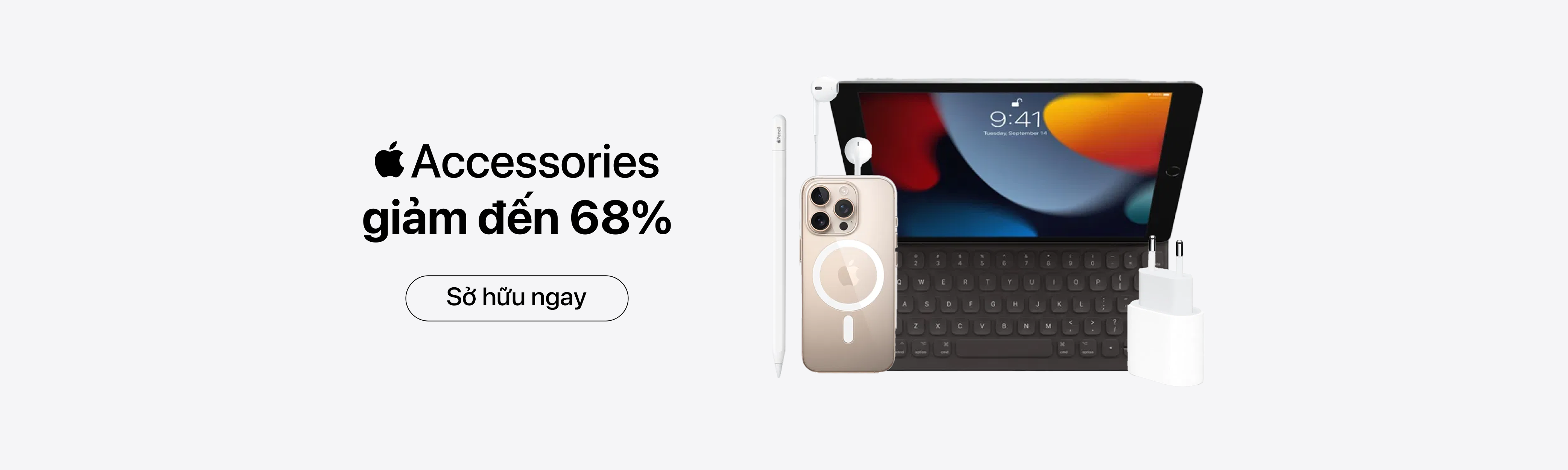 Phụ kiện Apple giảm đến 68%
