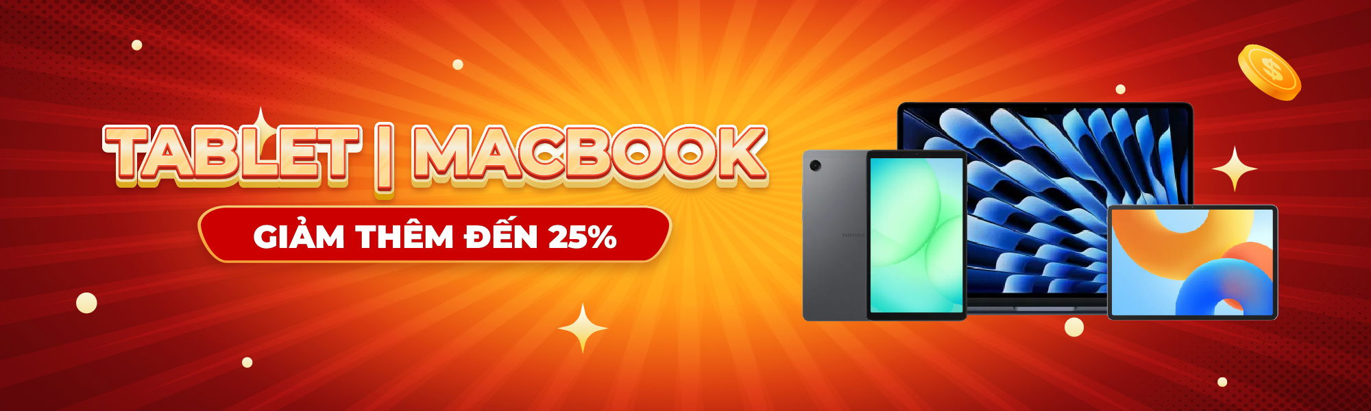 TABLET GIẢM ĐẾN 25%