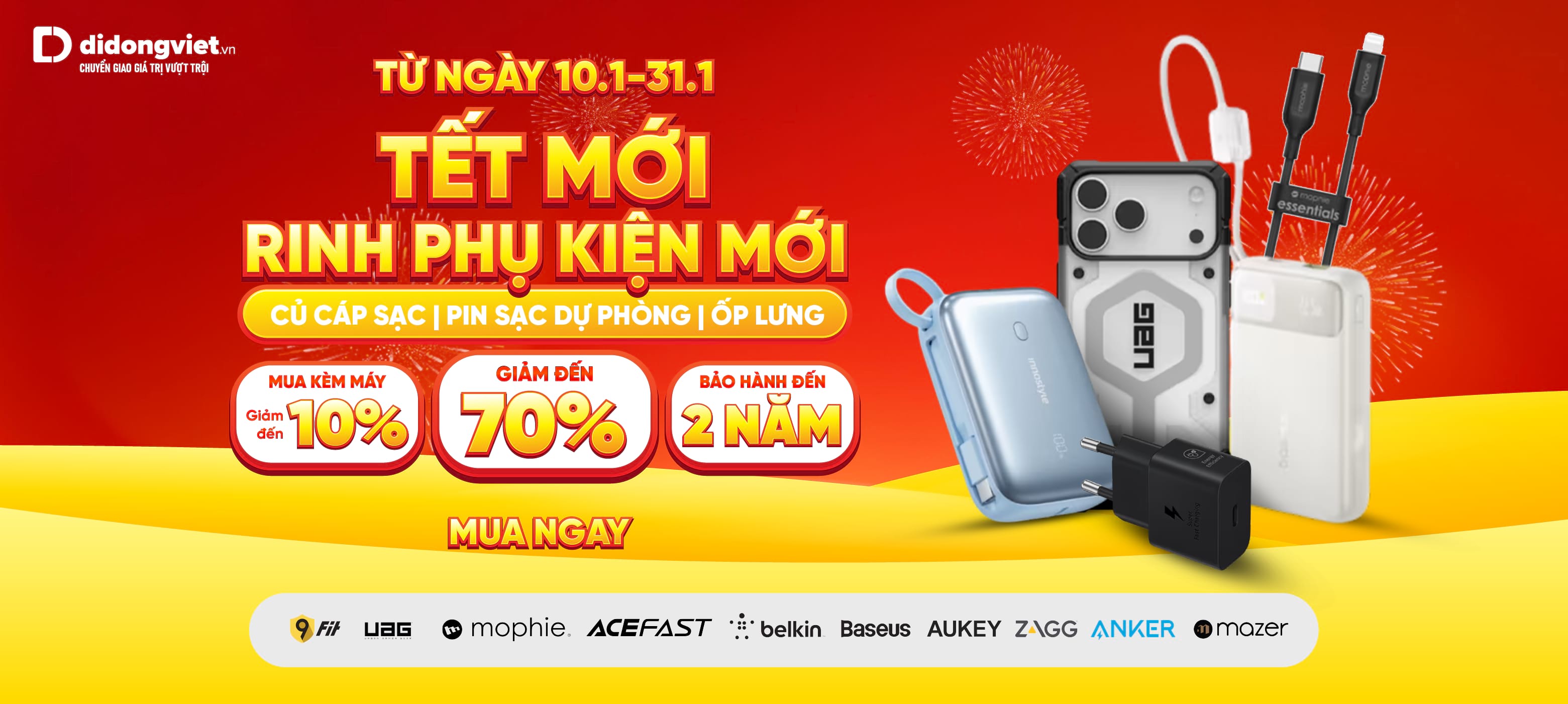 TẾT MỚI - RINH PHỤ KIỆN MỚI