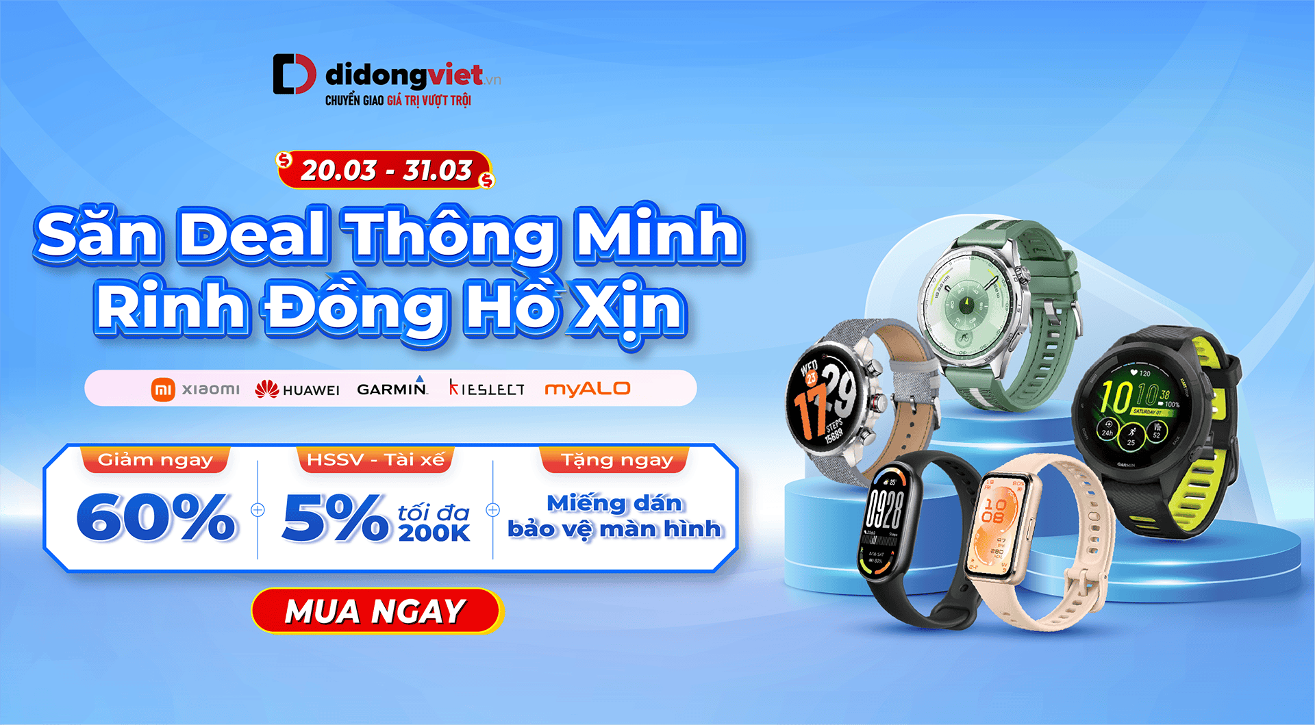 SĂN DEAL THÔNG MINH -  RINH ĐỒNG HỒ XỊN