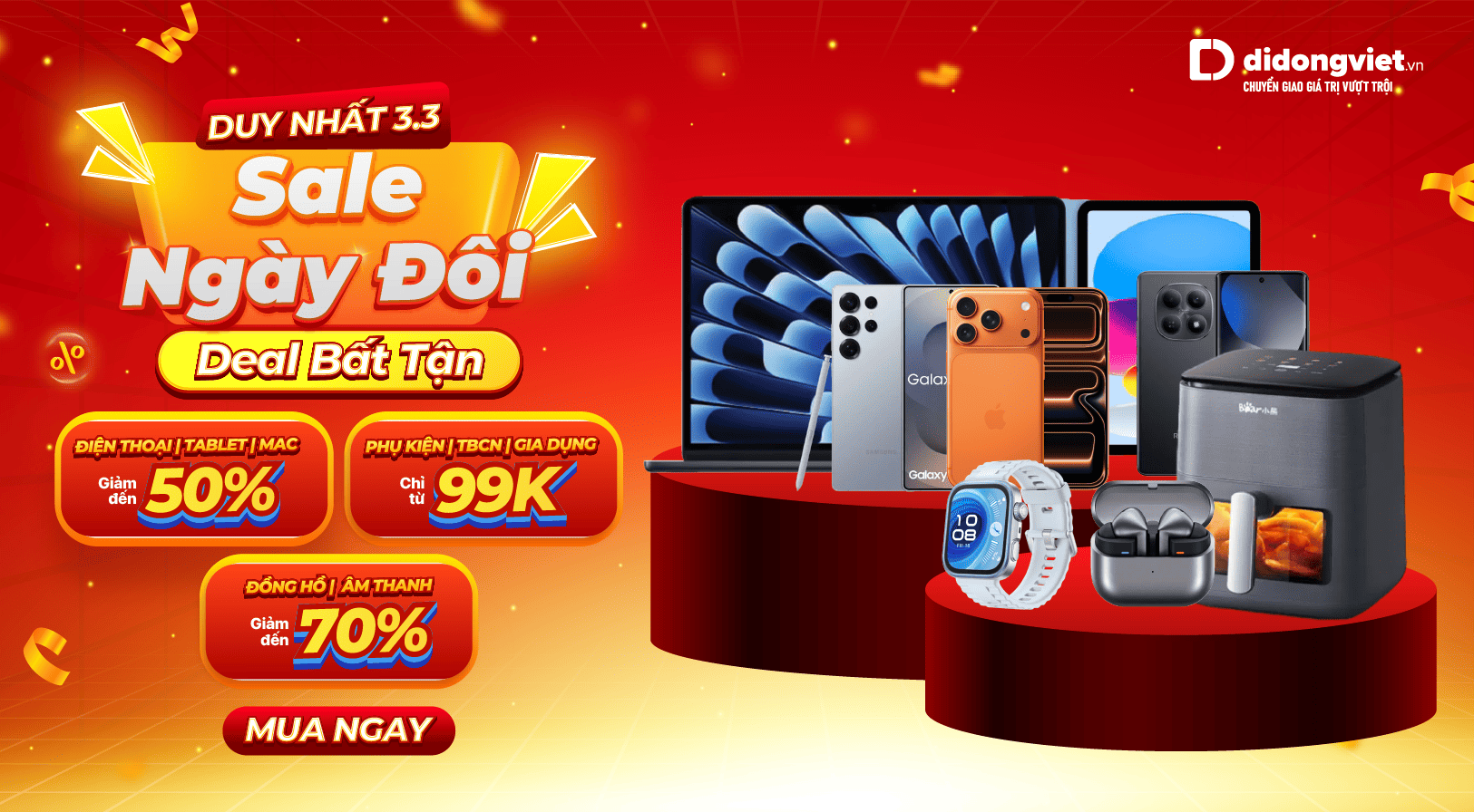 SALE NGÀY ĐÔI 3.3 - DEAL BẤT TẬN