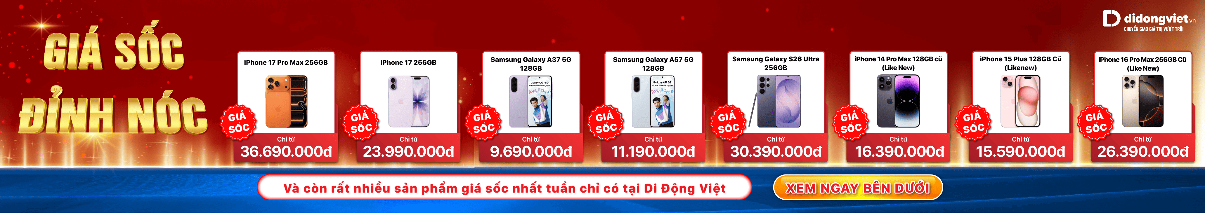 GIÁ SỐC ĐỈNH NÓC