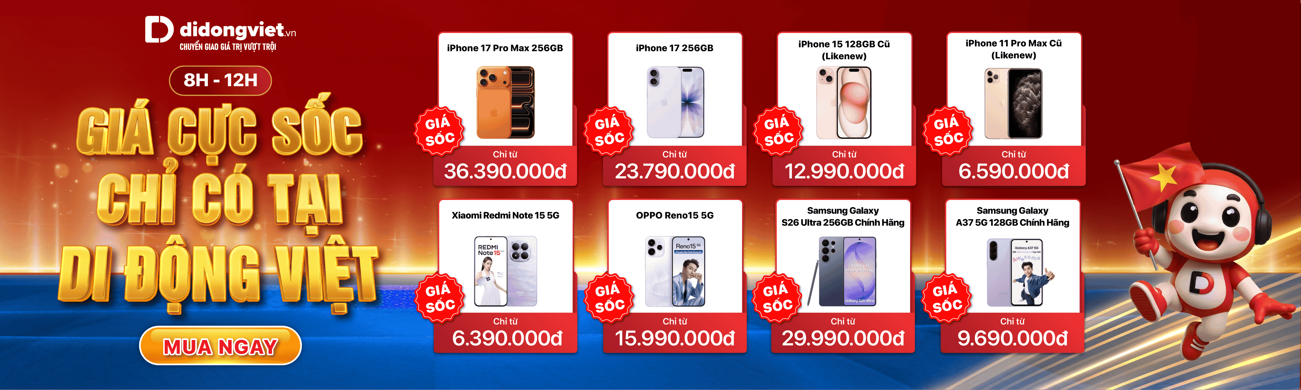 ĐIỆN THOẠI | TABLET GIẢM SỐC